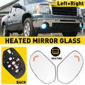 Heated Mirror Glass Set for Cadillac Escalade, Silverado (2007–2013)