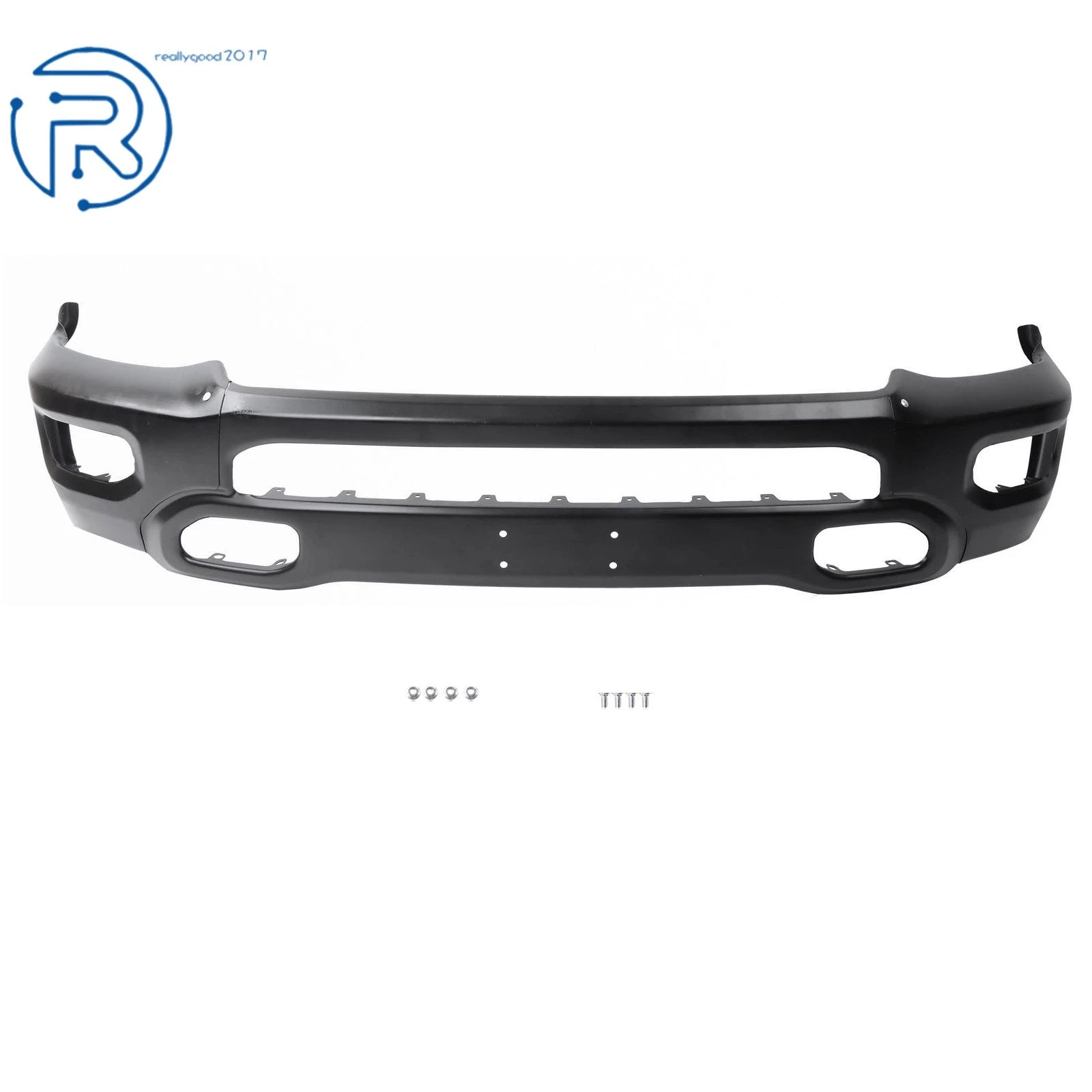 Split Front Bumper with Fog Light Holes for RAM 1500 (2019-2024)