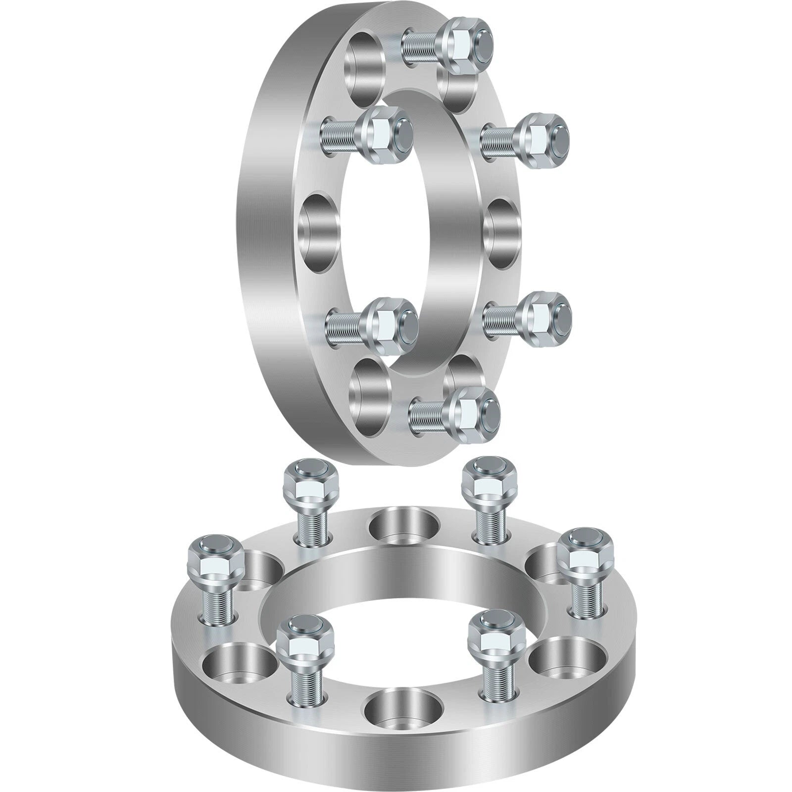 Set of 2 Wheel Spacers for Toyota Tacoma 4Runner  1" Thick 6x5.5