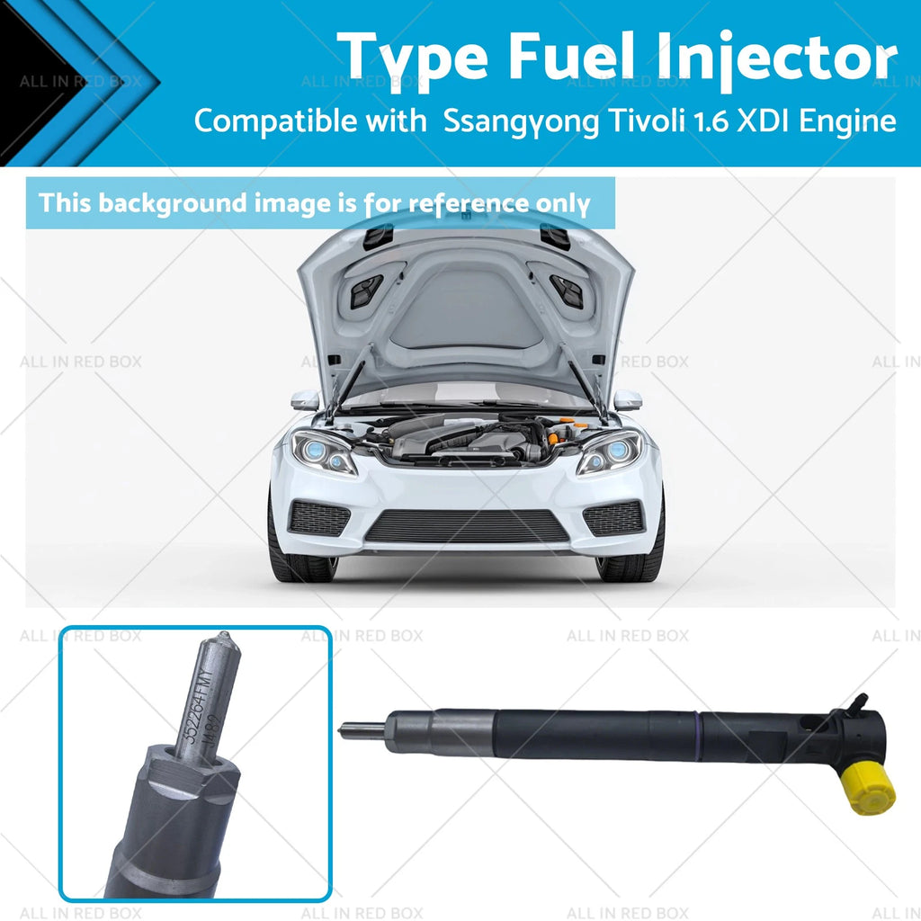 Fuel Injector for Ssangyong Tivoli 1.6 XDI (2015–2023) A6730170021 28387604