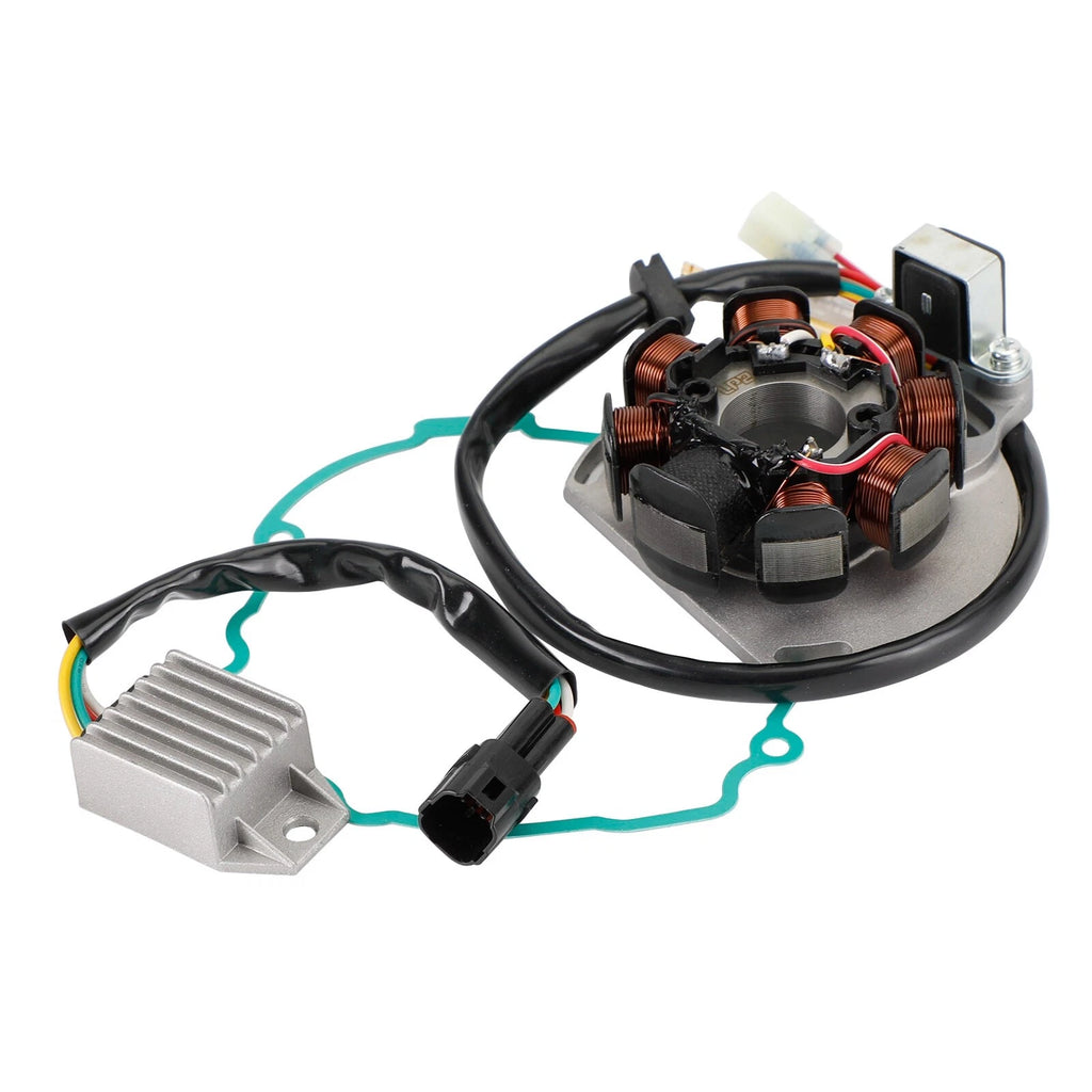 Magneto Stator + Regulator Rectifier + Gasket for SM EXC 200 (2005) 54839204000 T