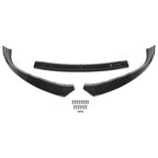 Glossy Black Splitter Spoiler Front Bumper Lip for Tesla Model S (2016.5–2020)