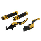 Gold Extendable Brake Clutch Levers for Honda CBR1000RR-R/SP (2020-2023)