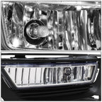 Fog Light Lamps for Honda Accord Sedan (2013–2015) - Clear Lens, Switch