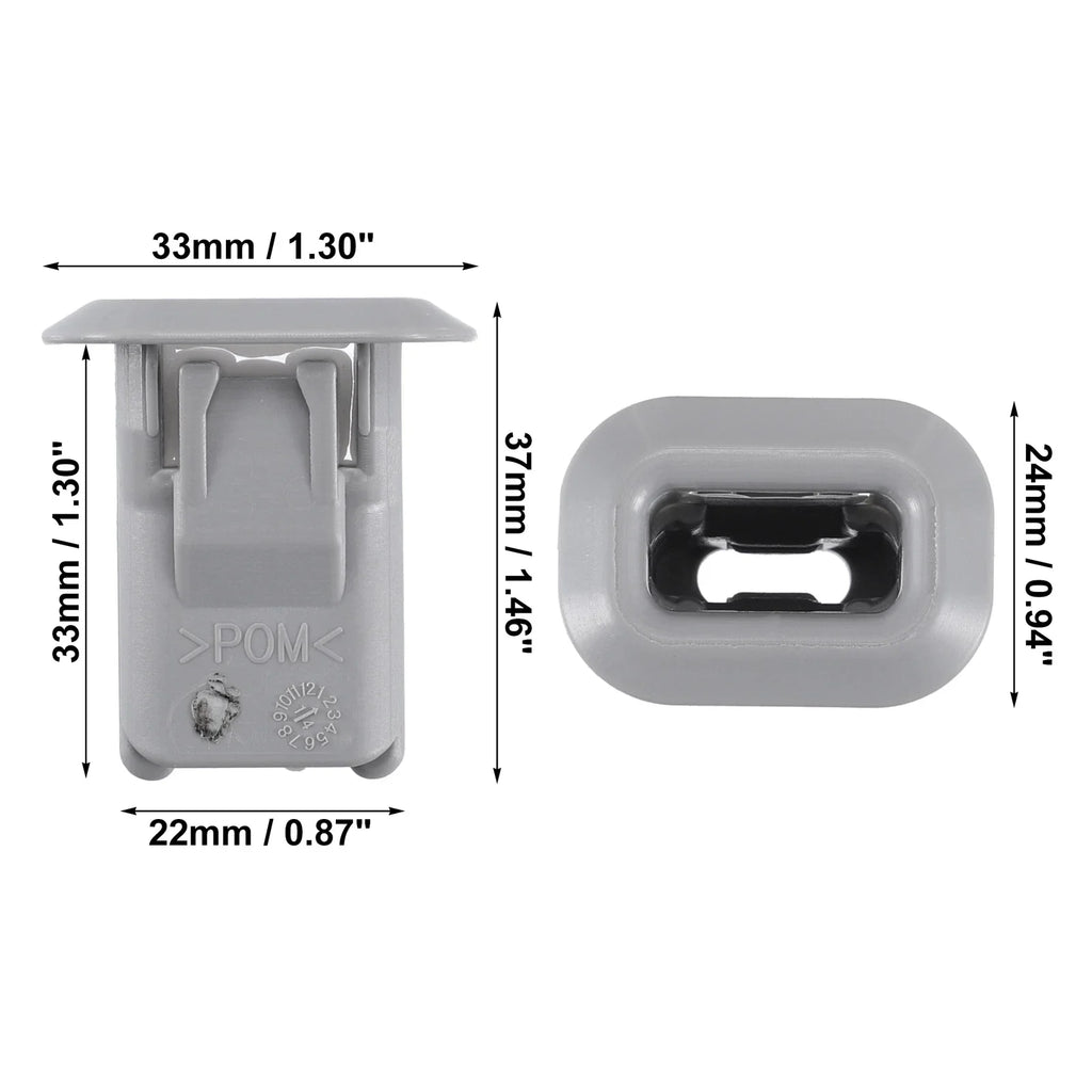 2 x Rear Seat Cushion Pad Clips for Mercedes-Benz A220 (2019-2021)
