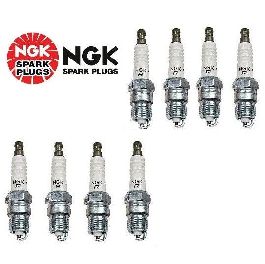 Set of 8 NGK 2771/UR5 V-Power Copper Spark Plugs for