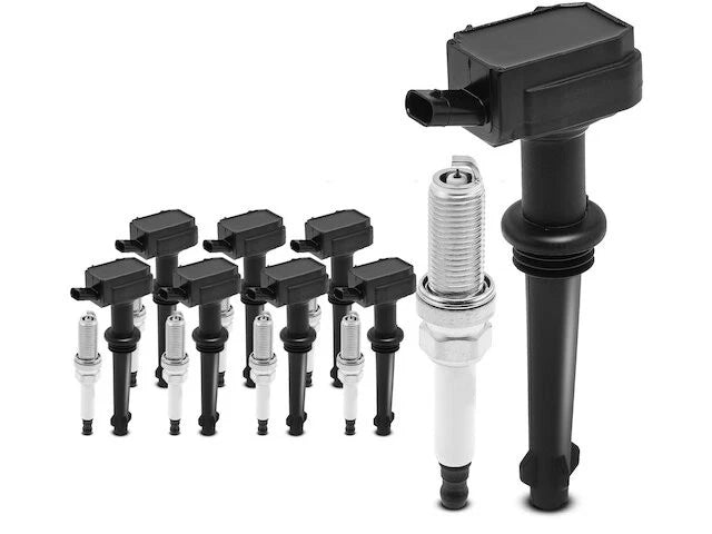 Ignition Coil Set with Spark Plugs for Jaguar XFR (2010–2012) SD638FK