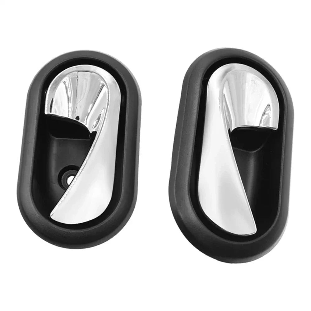 Pair Interior Door Handles for Renault Megane II (2002-2008)