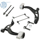 8X Front Lower Control Arms Sway Bars Tie Rods for Lincoln MKT Ford Flex (2013–2017)