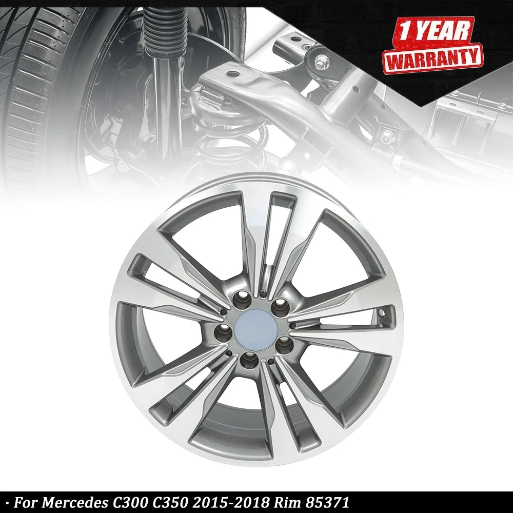18" x 8.5" Wheel for Mercedes C300 C350 (2015–2018) Rims
