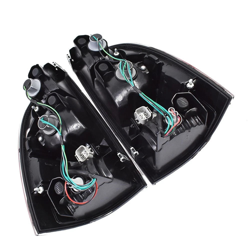 Set of 2 Clear LED Tail Lights Assembly for Toyota Tacoma (2005–2015)