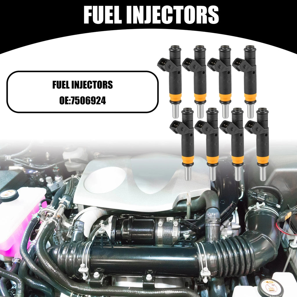 8 Pcs Fuel Injectors No. 7506924 for BMW 745Li (2002–2003)