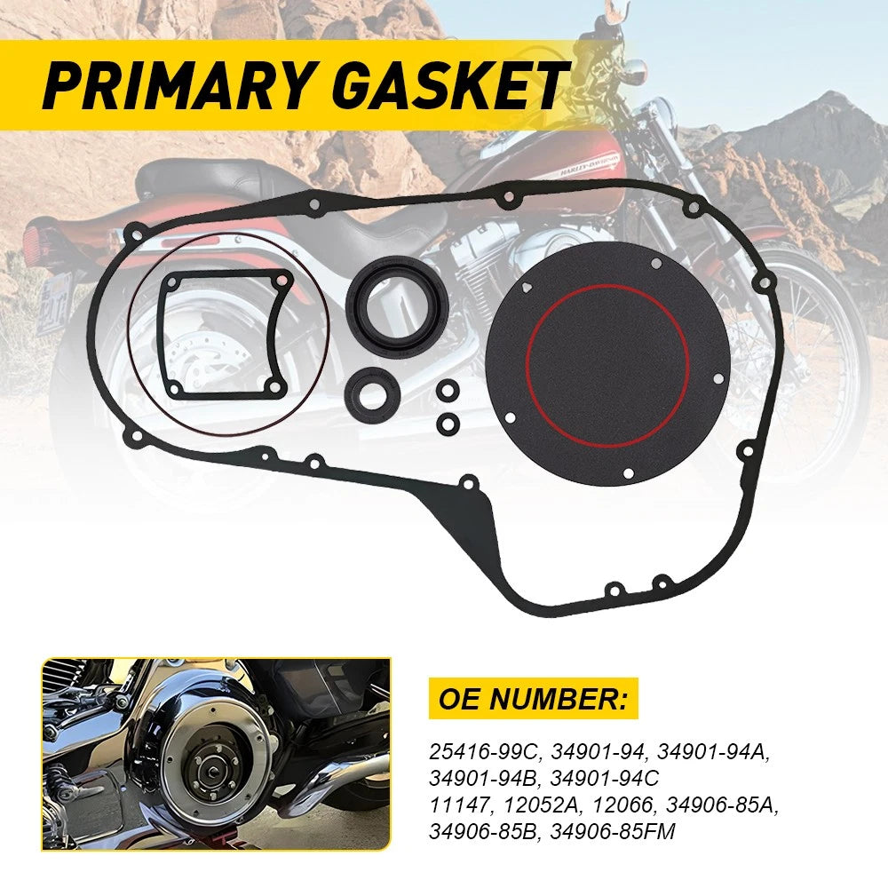 Gasket Kit for Harley Touring Models FLH FLT Bagger (1999–2006)