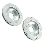 Drilled and Slotted Disc Brake Rotors for Chevrolet Silverado 1500 (1999–2006)