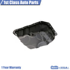 Steel Black Rear Engine Oil Pan for Chrysler 200 Dodge Dart Jeep Cherokee (2011–2019)