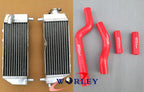 Aluminum Radiator & Hose for Yamaha YZ250 2-Stroke (2002-2013)
