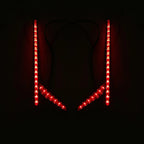 Run Brake Vertical Rear LED Light Strips for Honda Goldwing 1800 (2012–2017)