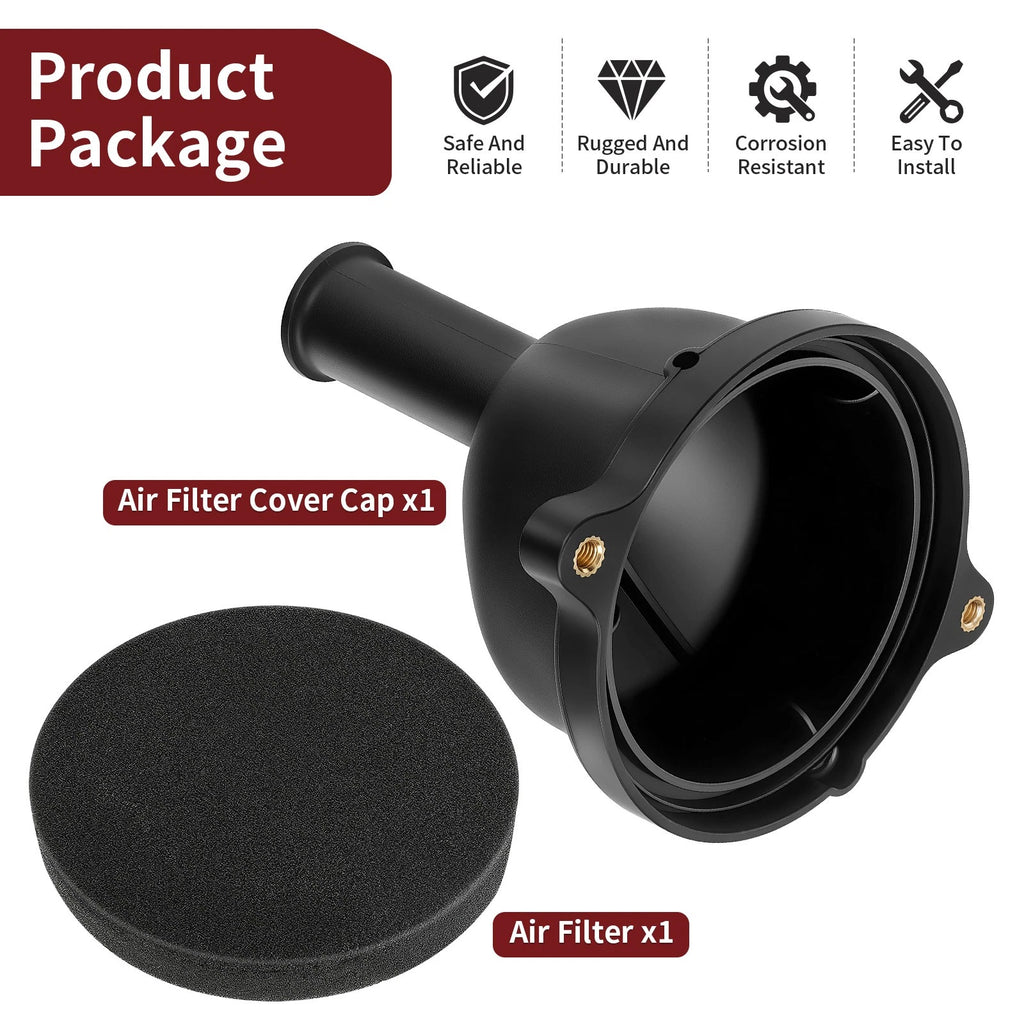 Air Filter & Cover Cap for Honda Z50R (1979–1999)