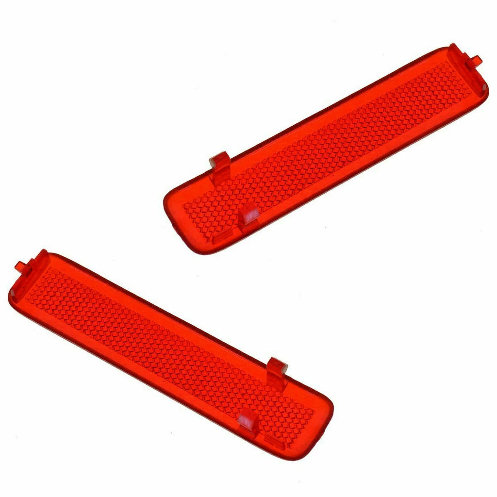 2X Rear Door Red Panel Light Lens Reflector for Chevrolet GMC SUV