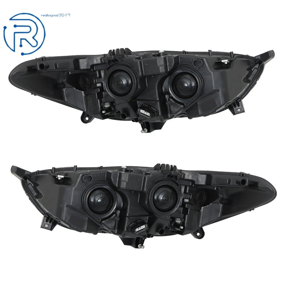 Set of 2 Headlights for Ford Fusion (2013-2016) Halogen Assembly
