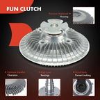 Engine Cooling Fan Clutch for Mercedes-Benz 230 280C 280S 300CD 300SD (1968–1980)