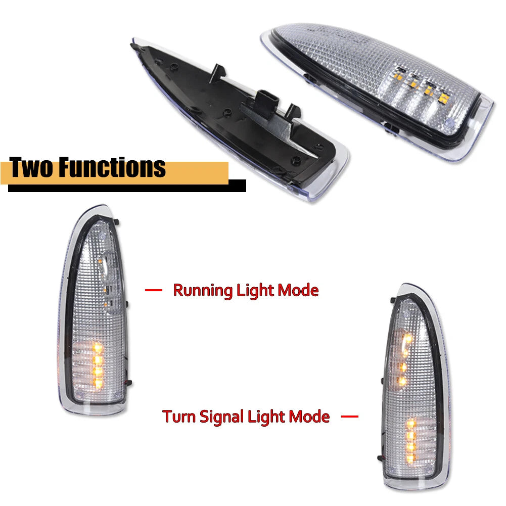 LED Side Mirror Signal Light Lamps for Ford F250 F350 SuperDuty (2003–2007)