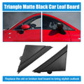 Car Door Mirror Flag Cover for 2012-2019 Fiat 500 (Left & Right)