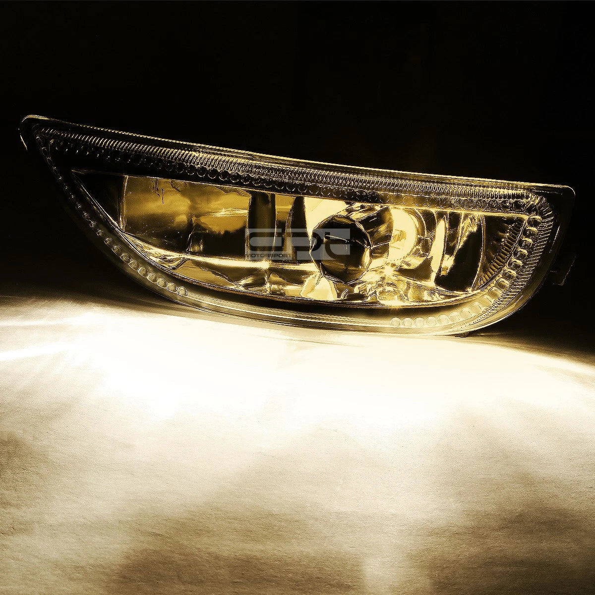 Fog Light Lamp Set for Toyota Corolla (2001–2002) - Yellow Housing, W/Bulbs