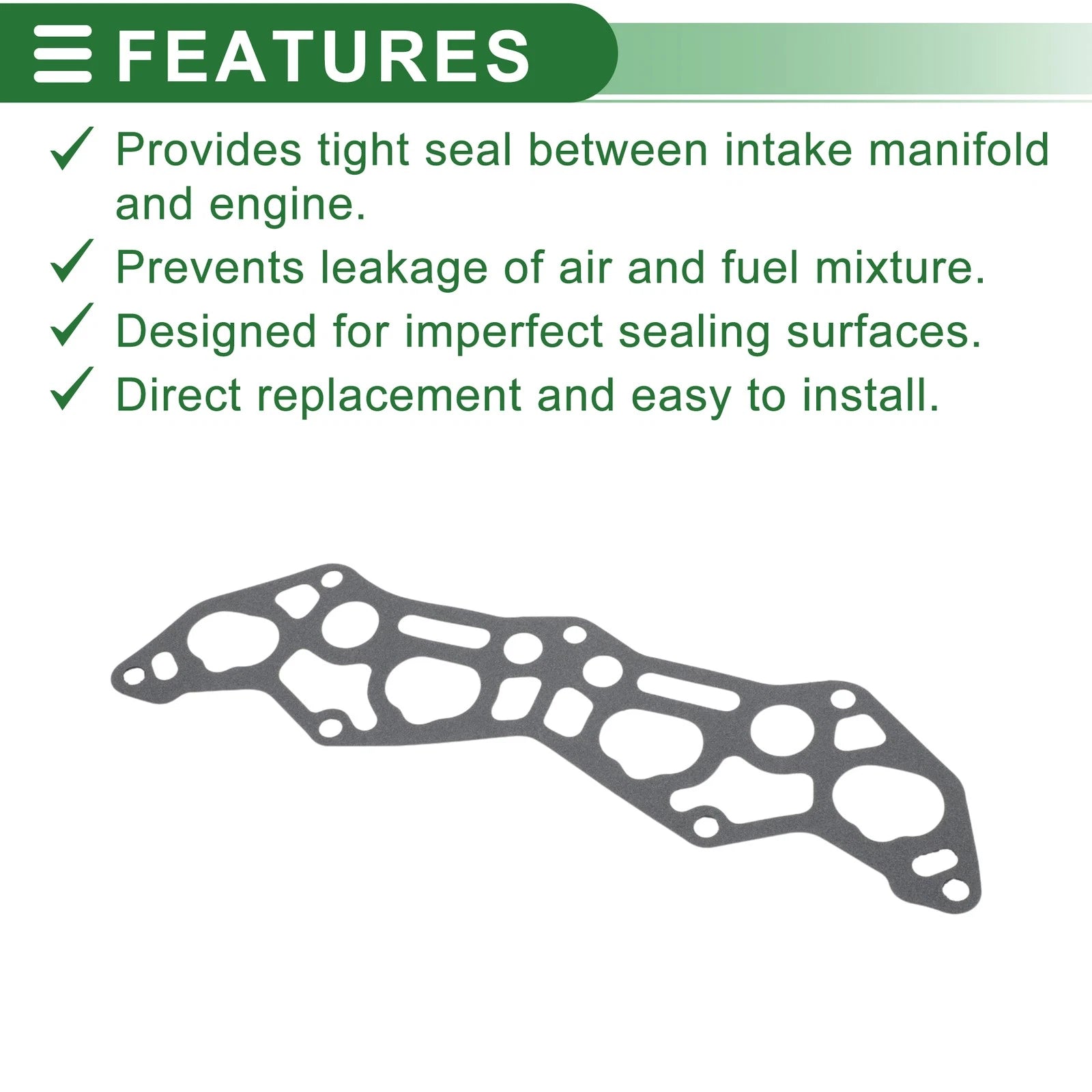 Engine Intake Manifold Gasket for Mazda 626 (1987–1996) No.F20113111