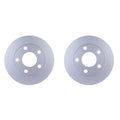 Set of 2 Rear Solid 245mm Disc Brake Rotors for A4 Quattro, Passat