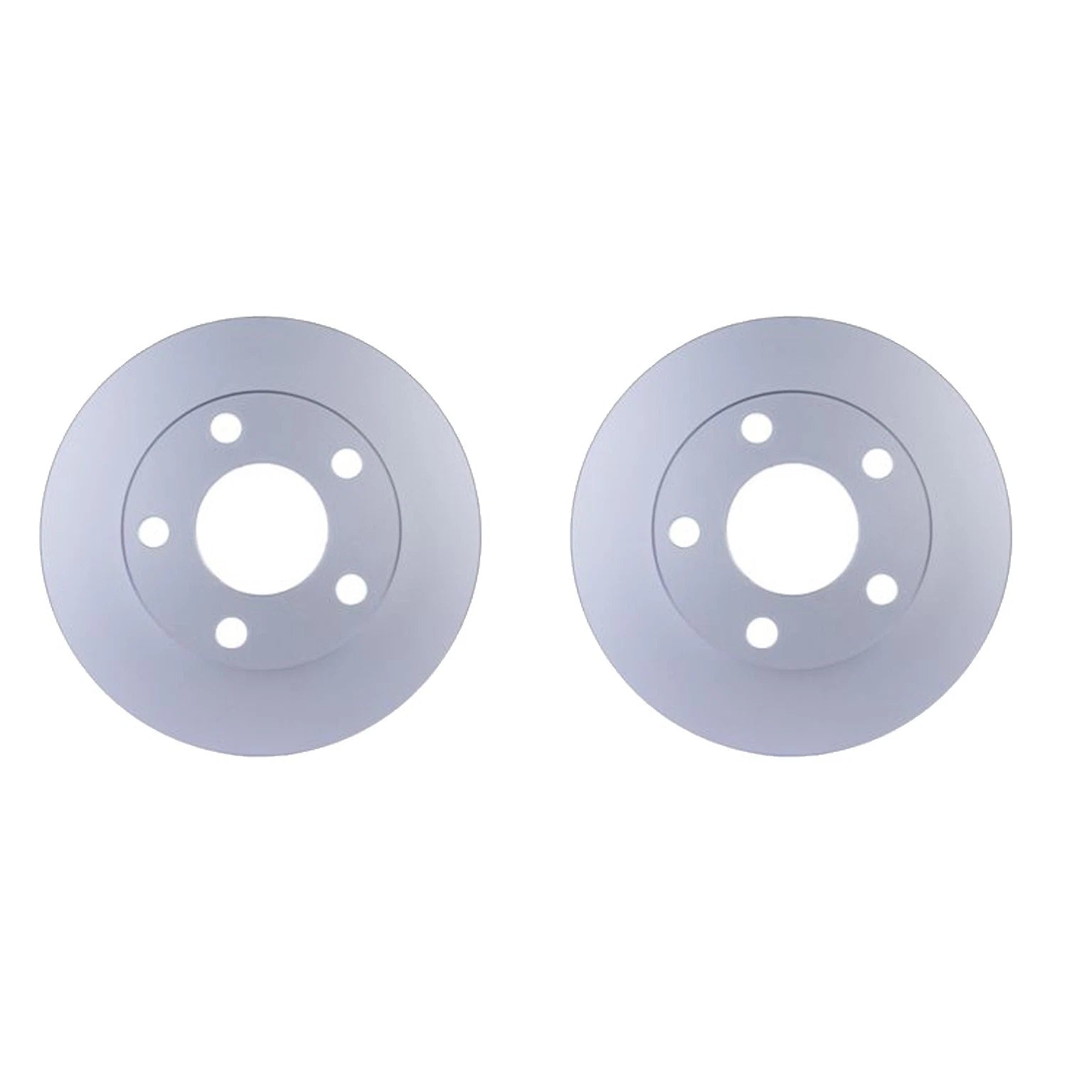 Set of 2 Rear Solid 245mm Disc Brake Rotors for A4 Quattro, Passat