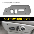 Front Left Seat Control Switch Bezel Cover for Silverado Sierra 1500 3500 (2003–2006)