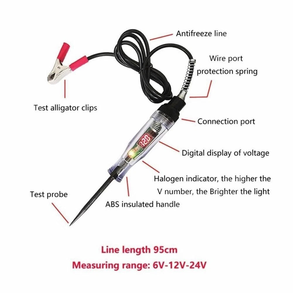 LED Circuit Tester for Automotive Electrical Maintenance (Universal)