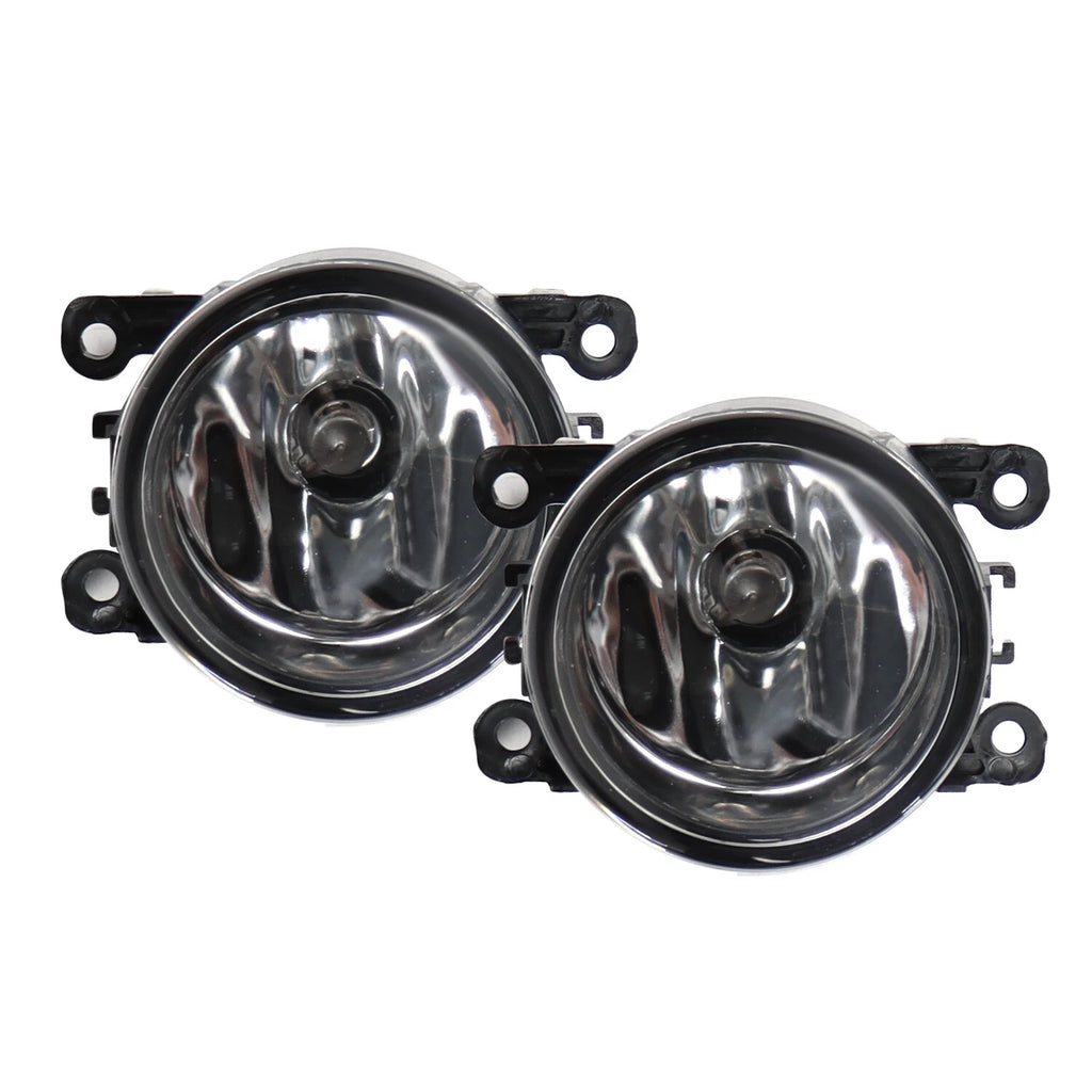 Front Bumper Fog Light Lamp Cover & Chrome Trim for Honda Pilot (2012–2015)