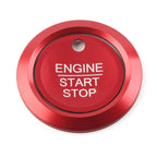 Engine Start Stop Switch Cover Trim for Ford F150 Raptor (2015-2020) Red