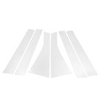 Set of 6 Door Pillar Window Trim for Honda Odyssey (2009–2014) Chrome