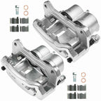 Pair Front Brake Calipers with Bracket for Ford Edge (2011-2014) Mazda CX-9