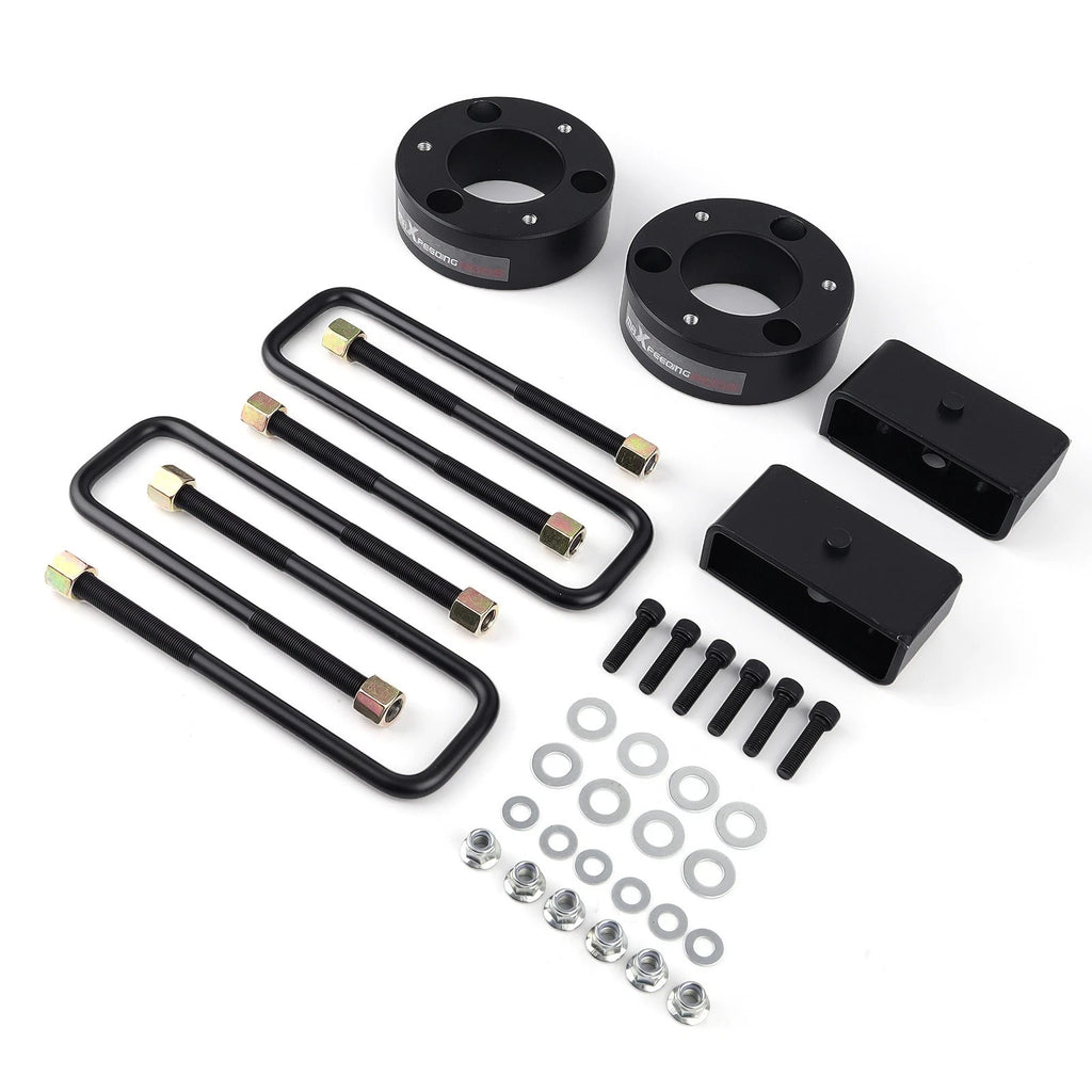 3" Suspension Lift Spacers for Nissan Titan (2004–2023) with Hardware Black