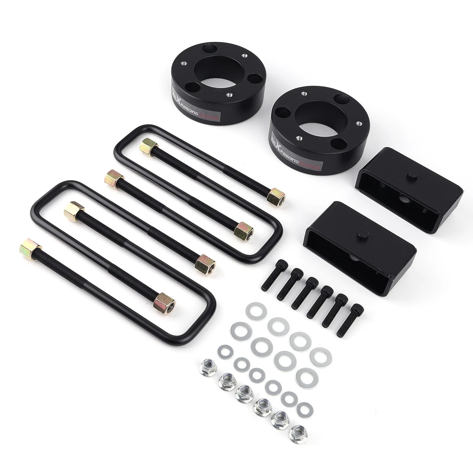 3" Suspension Lift Spacers for Nissan Titan (2004–2023) with Hardware Black
