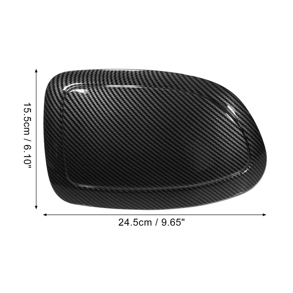 1 Pair Rearview Mirror Cap for GMC Yukon (2015–2023) Carbon Fiber Black