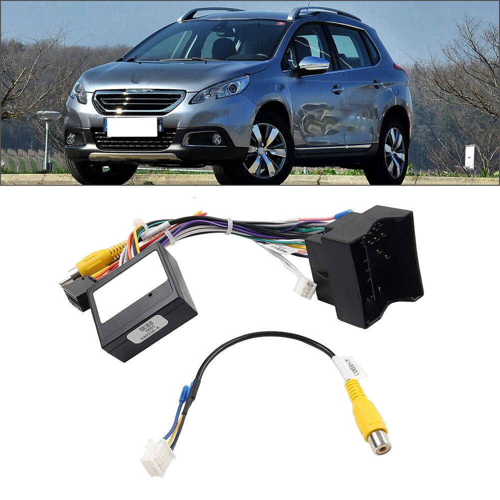Radio Stereo GPS Power Harness Cable for Citroen C3 C4 C5, Peugeot 3008