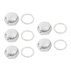 5X Steering Stem Nut with Washer for Honda Z50A Z50R XR80R S90 SL70 SL90 SL100 S125