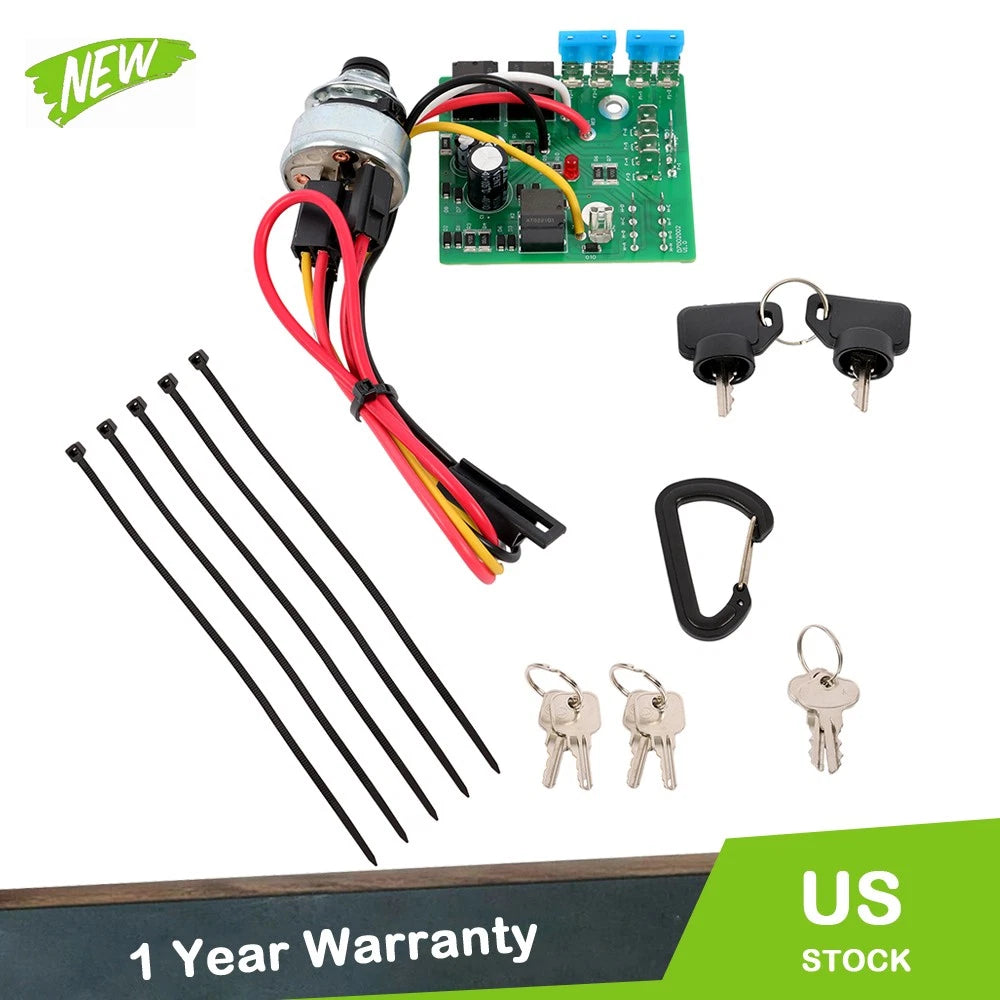 Ignition Key Switch Module for John Deere GT225 GT235 GT245 GX325 GX255 (2000–2005)