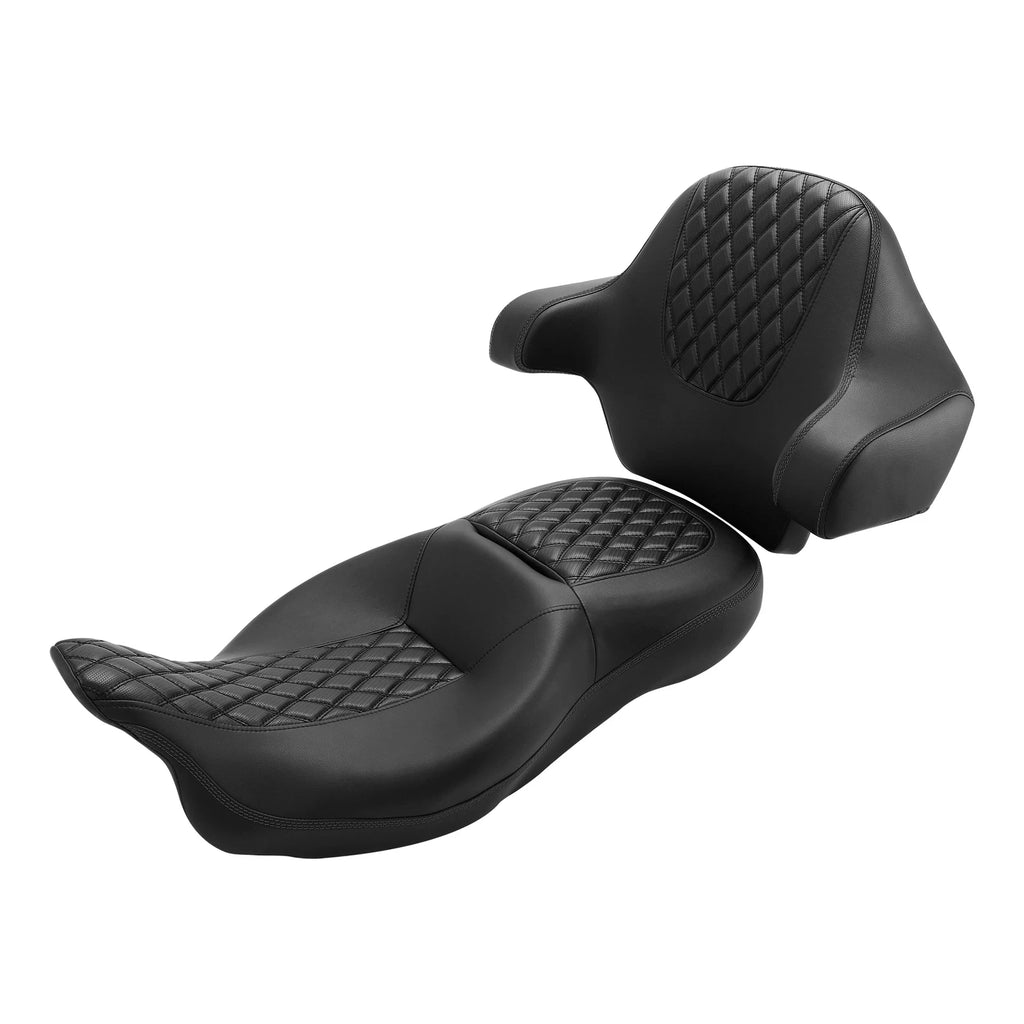 Driver Passenger Seat Backrest for Harley Touring Road Glide (2014–2023)