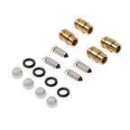 Set of 4 Carburetor Float Valve Needle Seats for Yamaha FZ700 FZX700 FZ750