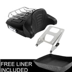 Chopped Trunk Pad Mount Rack for Harley Touring Road Glide King (2014–2025)