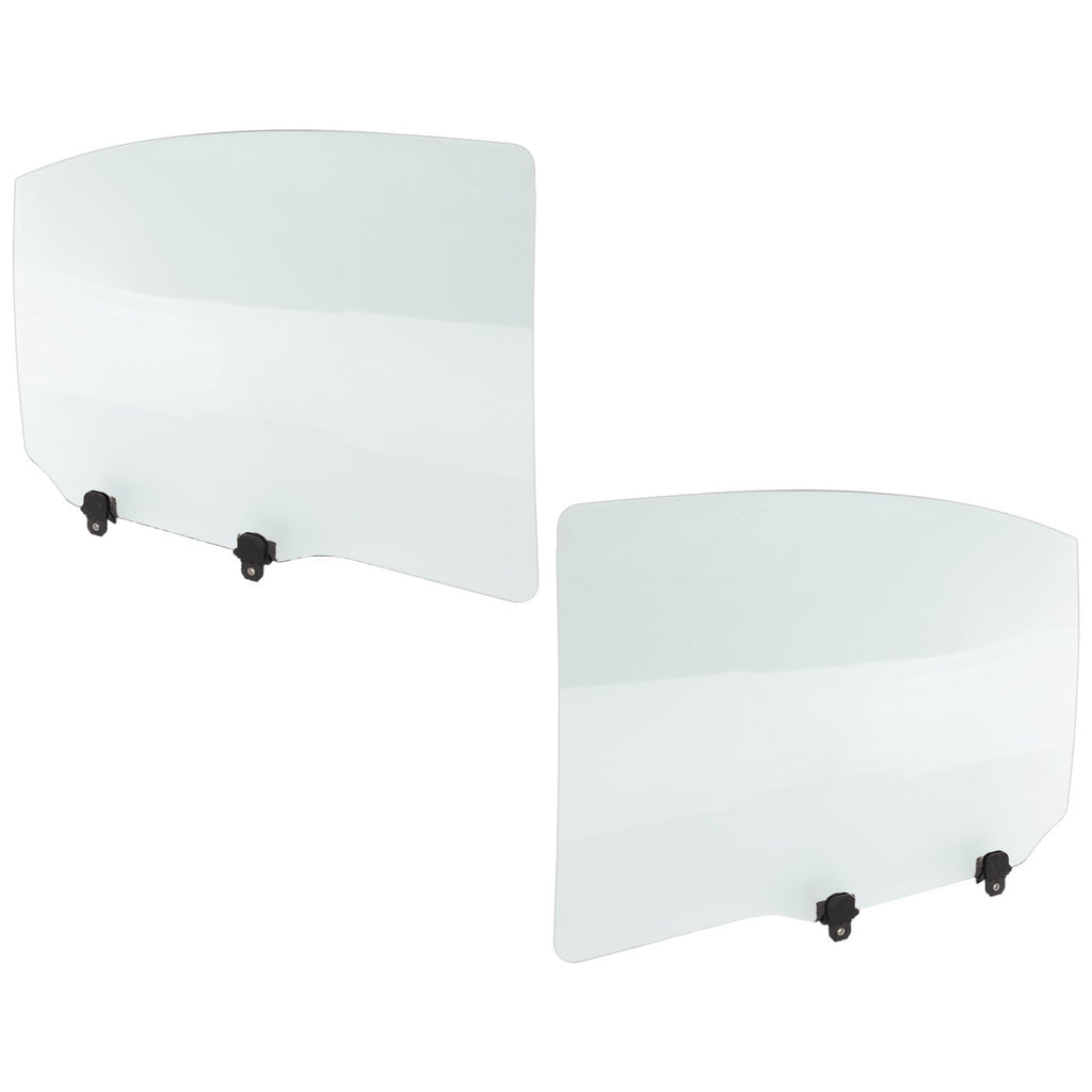 Set of 2 Rear Door Glasses for Mitsubishi Lancer