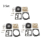 3X Carburetor Rebuild Kit for Husqvarna H355 (55CC) - Zama RB-95
