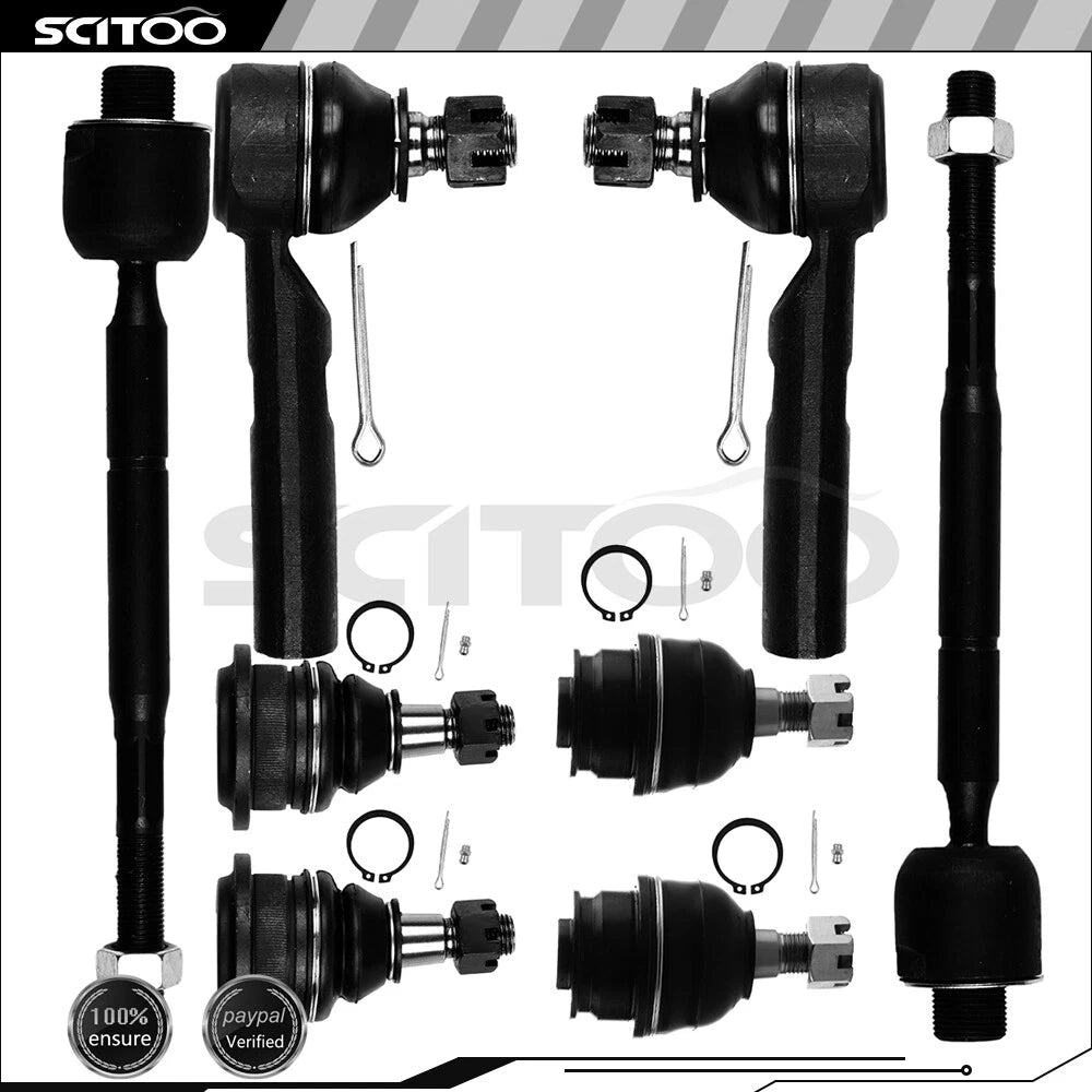 8X Front Upper Tie Rod End Ball Joint for Lexus GX470, Toyota 4Runner (2003–2009)