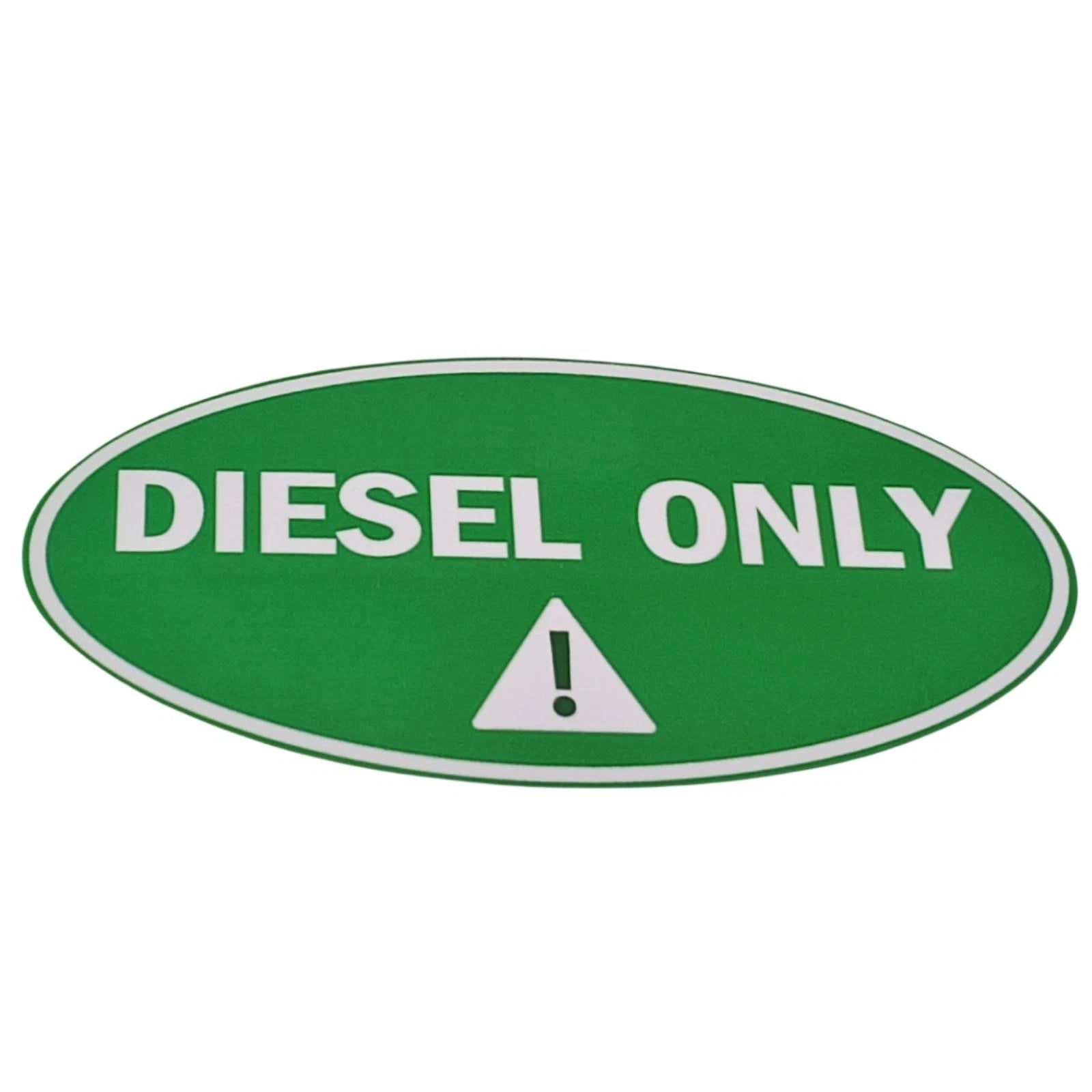 Diesel Only Sticker for